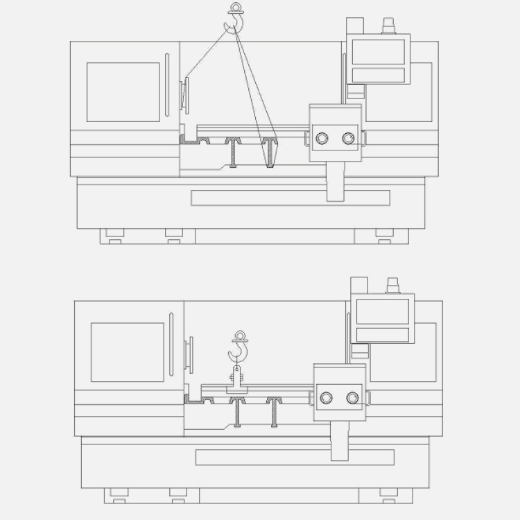 Elevaci&oacute;n para Torno CNC de MAXNOVO MACHINE